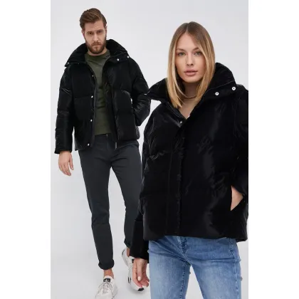 Zdjęcie Rains Kurtka 1522 Boxy Puffer Jacket kolor czarny zimowa 1522.29-29VelvetBl
