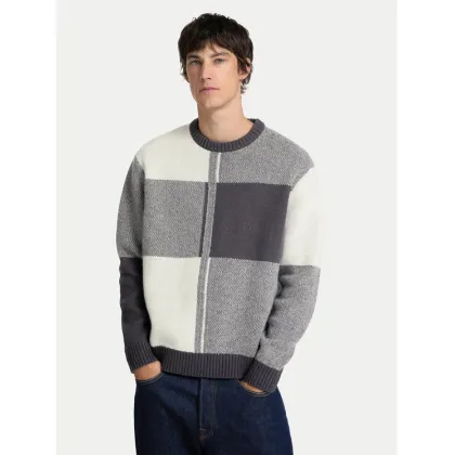 Zdjęcie Selected Homme Sweter 16094557 Szary Relaxed Fit