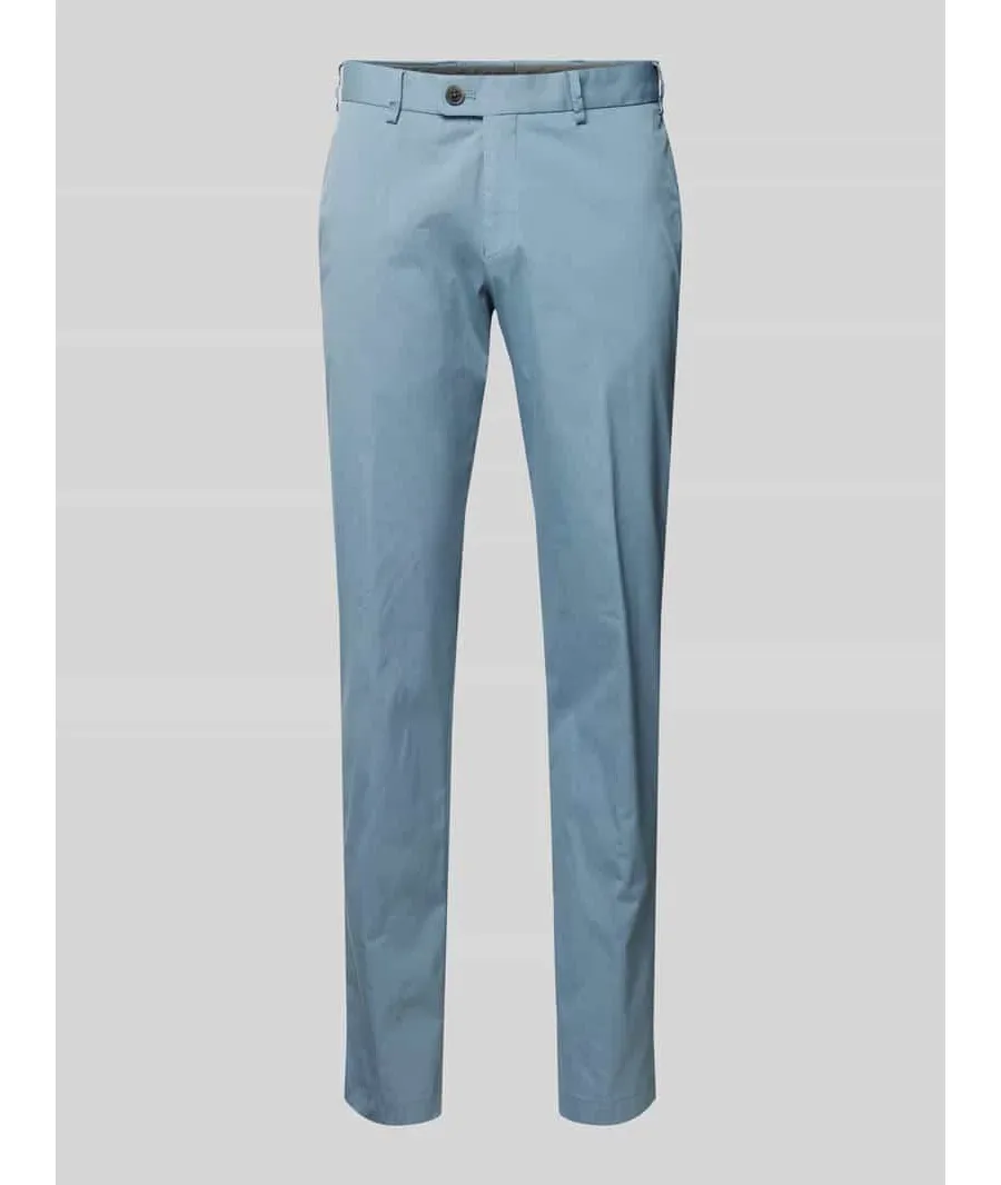 obrazek 1 Chinosy o kroju regular fit z zakładkami w pasie model ‘Tarent’