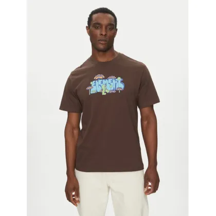 Zdjęcie Element T-Shirt ELYZT00512 Brązowy Relaxed Fit
