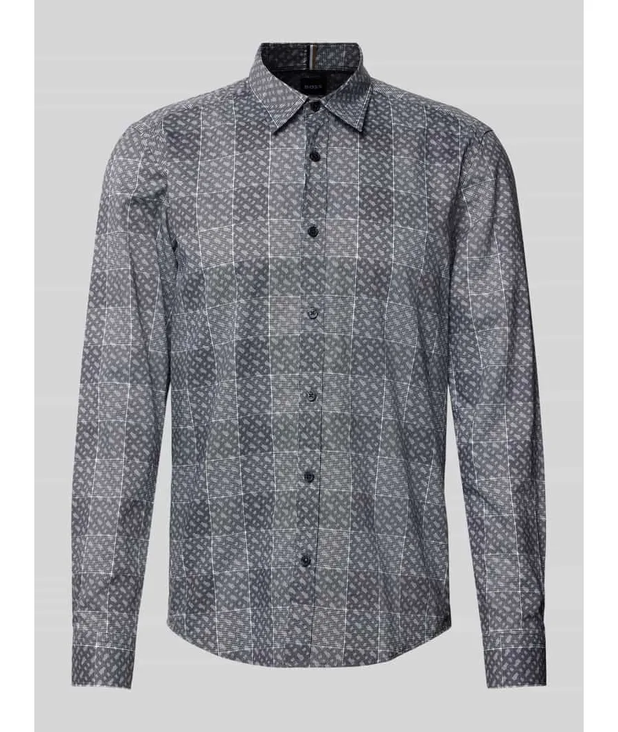 obrazek 1 Koszula casualowa o kroju regular fit z kołnierzykiem typu kent model ‘Liam’