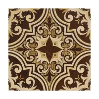 Picture Italian floor - inlaid tiles made of wenge, maple and oak