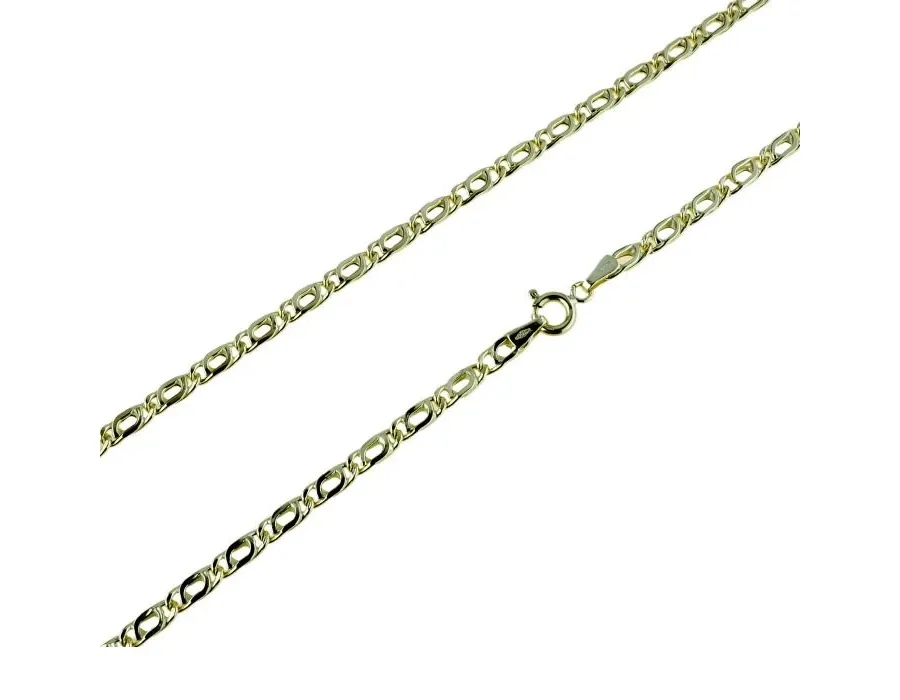 obrazek 1 Męski złoty łańcuszek z włoch 50 cm