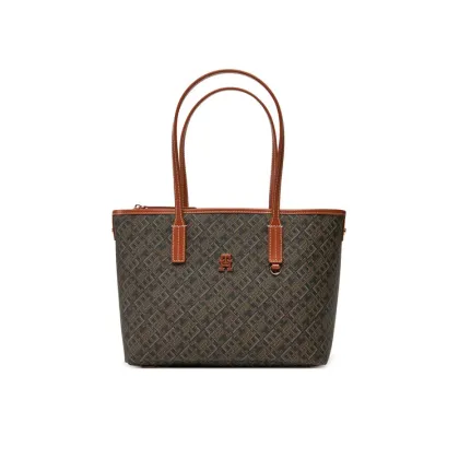 Zdjęcie Tommy Hilfiger Torebka Th Monoplay Leather Mini Tote AW0AW17415 Czarny