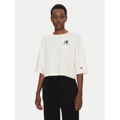 Zdjęcie Champion T-Shirt 118023 Écru Regular Fit