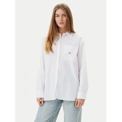 Zdjęcie Calvin Klein Jeans Koszula LV047C143G Biały Relaxed Fit