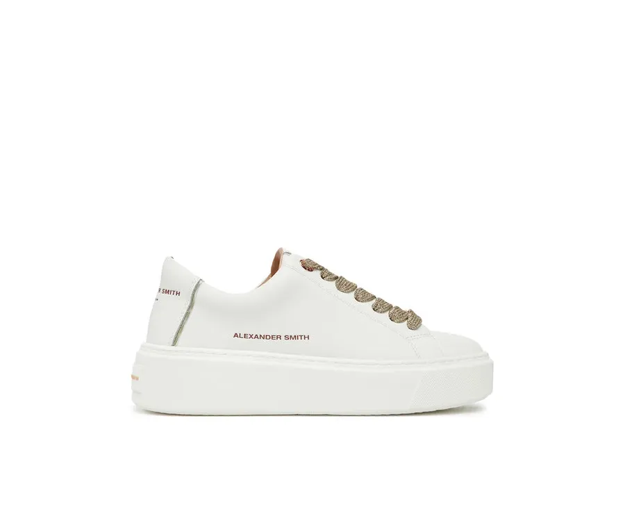 obrazek 1 Alexander Smith Sneakersy London High ALBBLHW 8405 Biały
