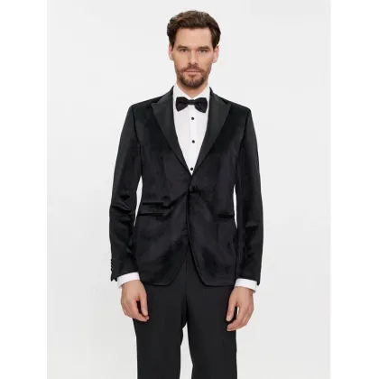 Zdjęcie KARL LAGERFELD Marynarka 155270 541009 Czarny Slim Fit