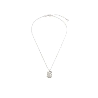 Zdjęcie Swarovski Naszyjnik Iconic Swan 5647872 Srebrny