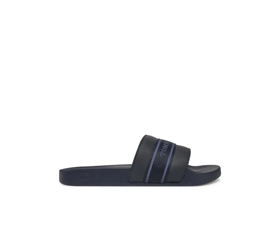 obrazek 1 Tommy Hilfiger Klapki Hilfiger Poolside With Webbing FW0FW08529 Granatowy