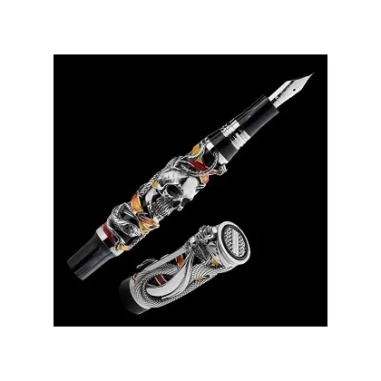 Zdjęcie Finezyjne Pióro Wieczne Silver CHAOS 2012 Sylvester Stallone Montegrappa