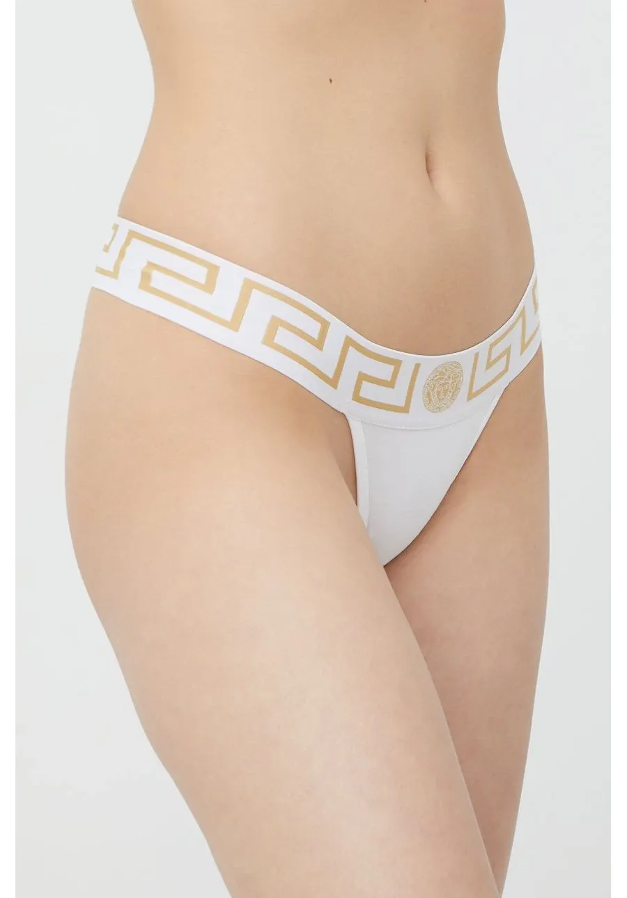 obrazek 1 Versace stringi kolor biały AUD01042