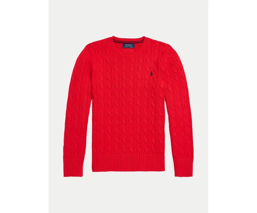 obrazek 1 Polo Ralph Lauren Sweter 323702674043 Czerwony Regular Fit