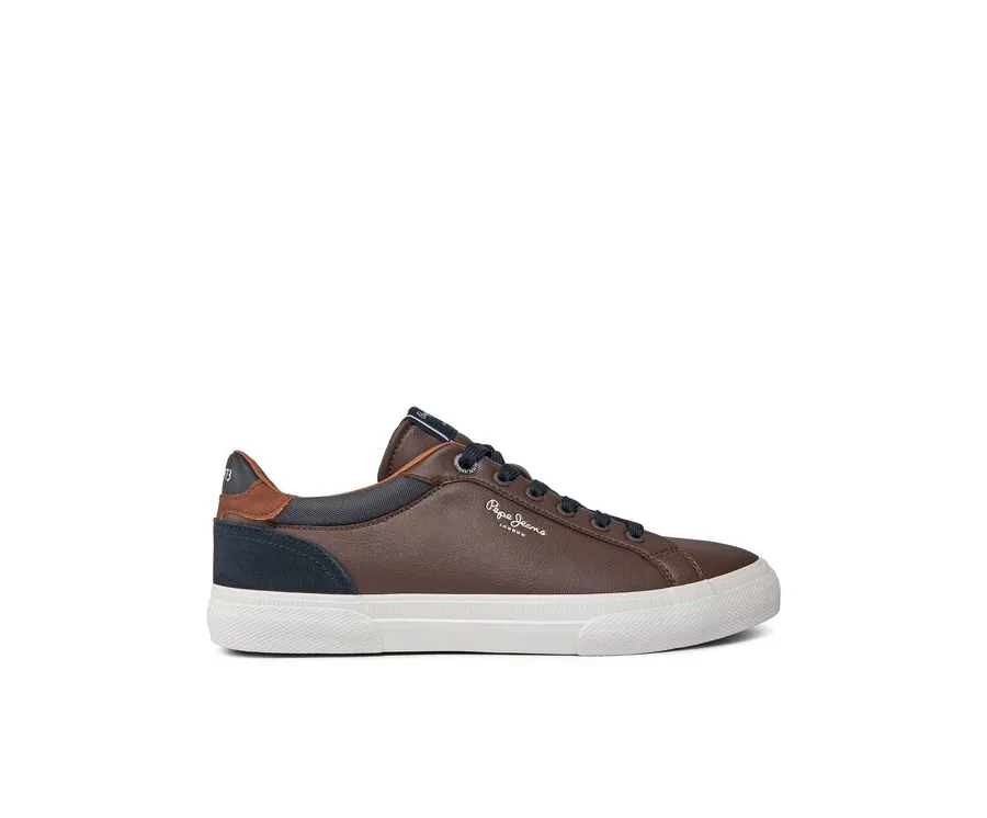 obrazek 1 Pepe Jeans Sneakersy PMS30839 Brązowy