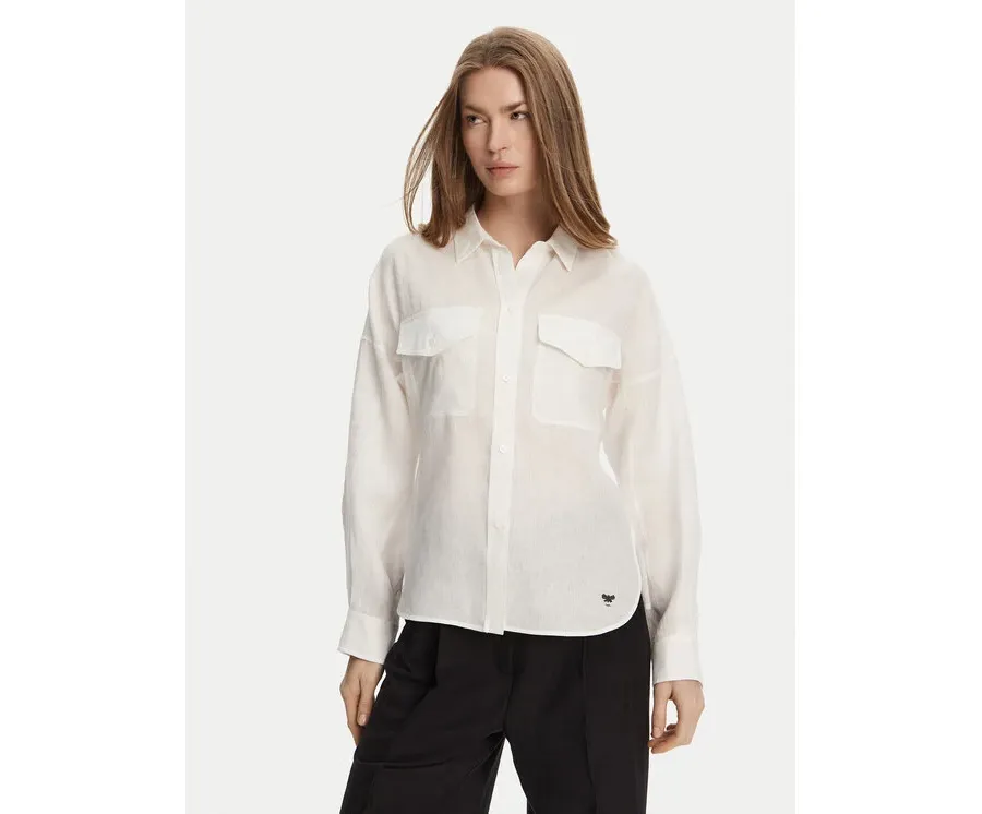obrazek 1 Weekend Max Mara Koszula Spoleto 2515111042 Biały Regular Fit
