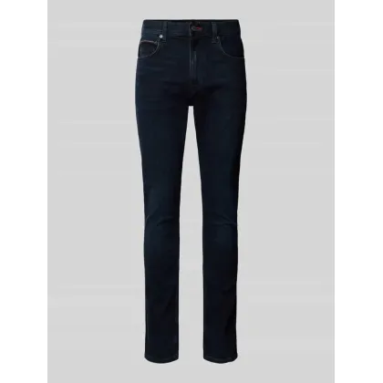 Zdjęcie Jeansy o kroju tapered fit z 5 kieszeniami model ‘HOUSTON’