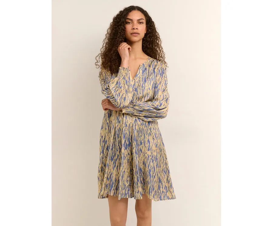 obrazek 1 Karen by Simonsen Sukienka letnia Gazelle 10104190 Niebieski Feminine Fit