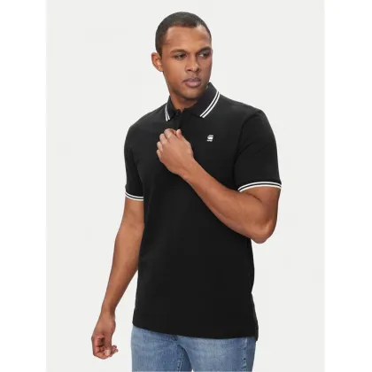 Zdjęcie G-Star Raw Polo Dunda D17127-5864 Czarny Slim Fit