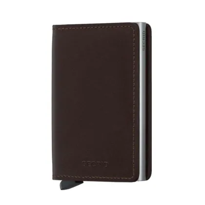 Zdjęcie Secrid portfel skórzany kolor brązowy SO.DarkBrown-DarkBrown