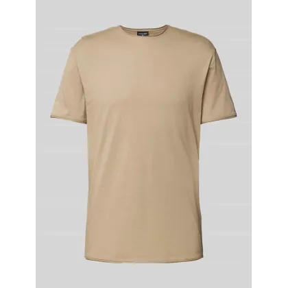 Zdjęcie T-shirt o prostym kroju z efektem melanżu