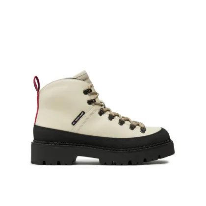 Zdjęcie Tommy Jeans Trapery Tjm Hiking Boot Wl EM0EM01491 Écru