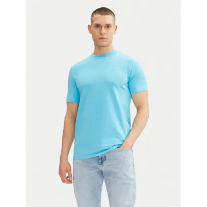 Zdjęcie KARL LAGERFELD T-Shirt 755750 552221 Turkusowy Regular Fit