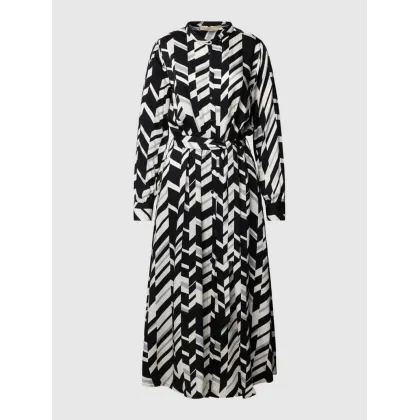 Zdjęcie Sukienka midi z wiązanym paskiem