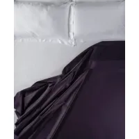 Picture Purple cotton satin sheet