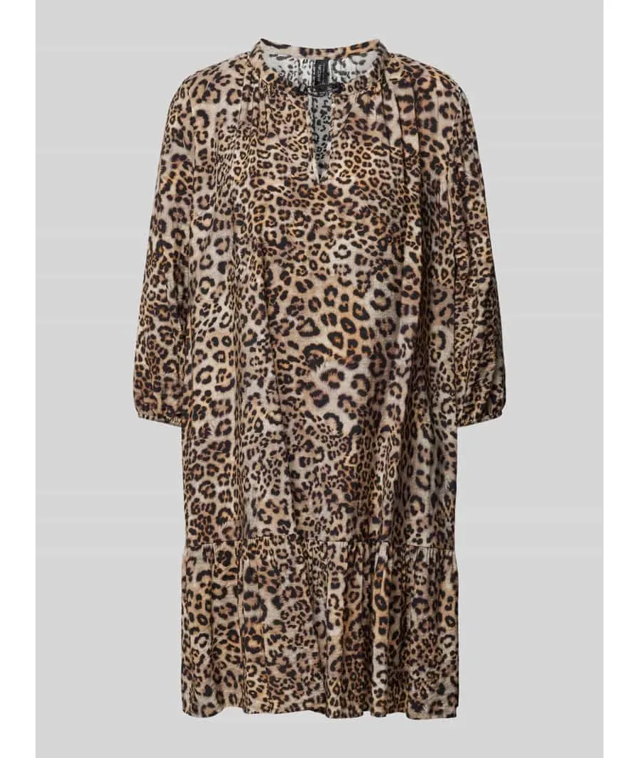 obrazek 1 Sukienka mini z wycięciem w kształcie łezki