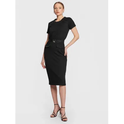 Zdjęcie Liu Jo Sport Sukienka dzianinowa TA3032 JS178 Czarny Regular Fit