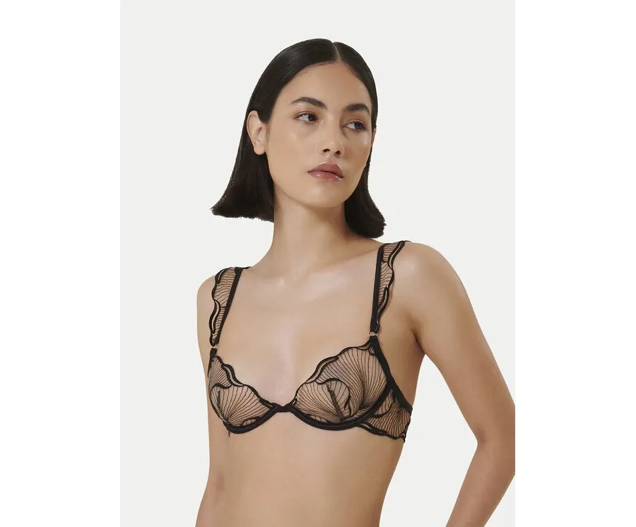 obrazek 1 Bluebella Biustonosz z fiszbiną Marabel 42377 Czarny
