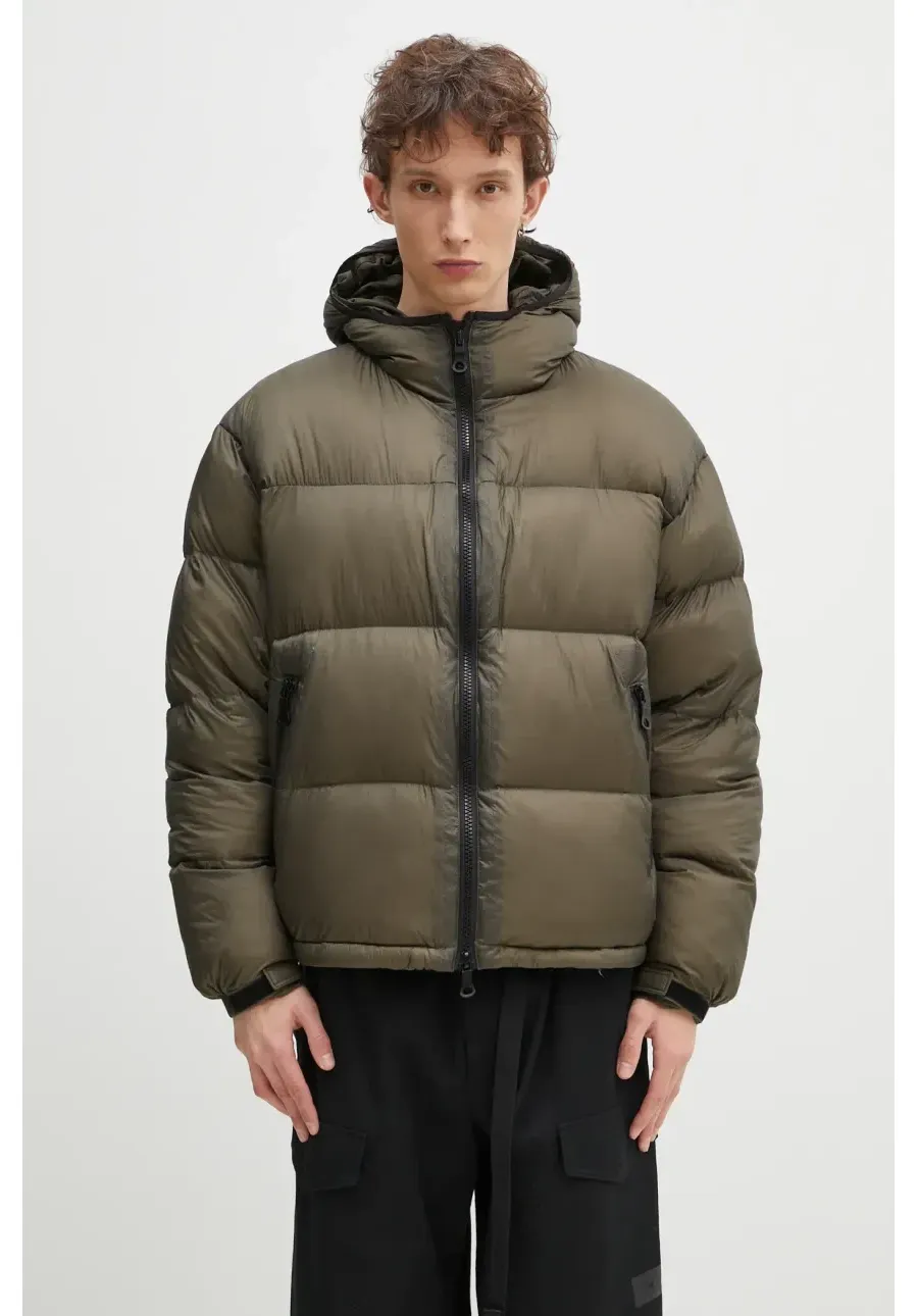 obrazek 1 MKI MIYUKI ZOKU kurtka Translucent Bubble Jacket kolor zielony zimowa TRANSLUCENT.BUBBLE.GR