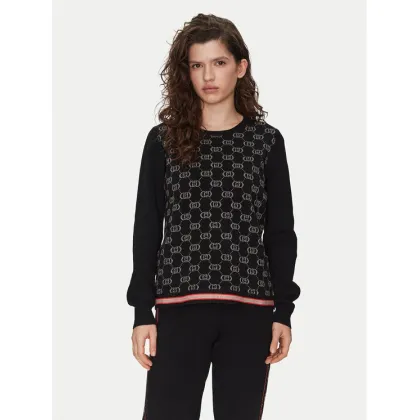 Zdjęcie Liu Jo Sport Sweter TF4228 MS63L Czarny Regular Fit