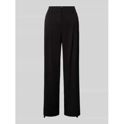 Zdjęcie Spodnie materiałowe o kroju baggy fit z plisami model ‘Henrika’