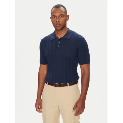 Zdjęcie Baldessarini Polo B4 50024.5232 Granatowy Slim Fit