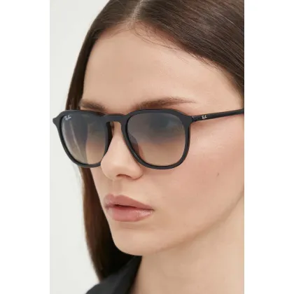 Zdjęcie Ray-Ban okulary przeciwsłoneczne damskie kolor czarny 0RB2203