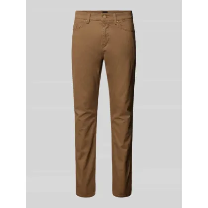 Zdjęcie Chinosy o kroju slim fit z fakturowanym wzorem model ‘DELAWARE’