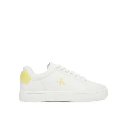 Zdjęcie Calvin Klein Jeans Sneakersy Classic Cupsole Ru Patch Lth Wn YW0YW01845 Biały
