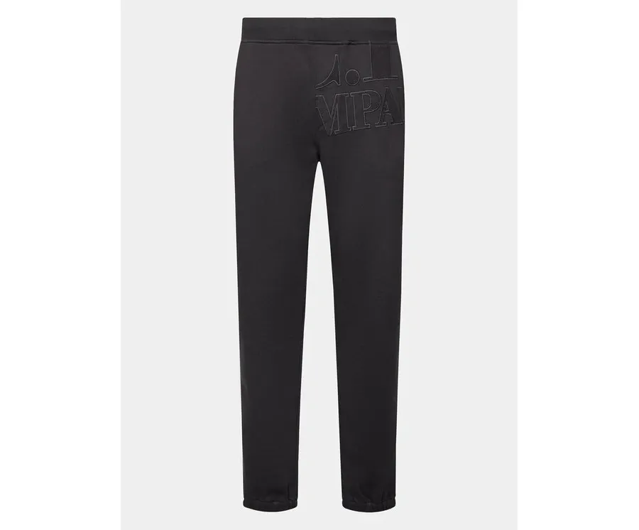 obrazek 1 C.P. Company Spodnie dresowe Diagonal Raised 14CMSP326A 005086W Czarny Regular Fit
