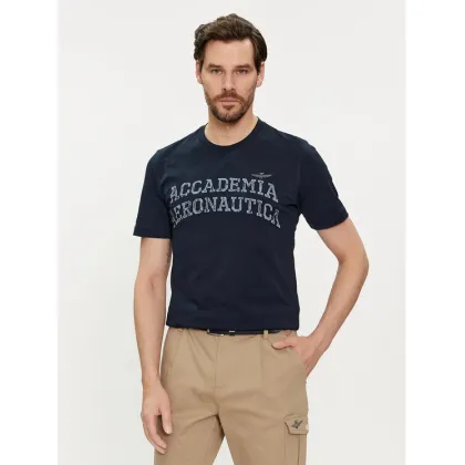 Zdjęcie Aeronautica Militare T-Shirt 241TS2203J629 Granatowy Regular Fit