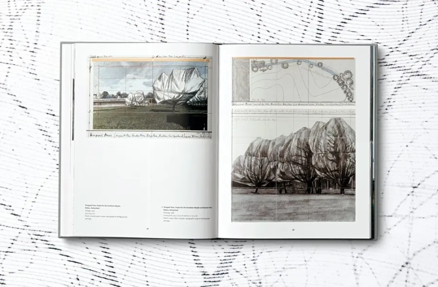 obrazek 6 Książka Christo and Jeanne-Claude. Wrapped Trees. Basel 1997–1998 - Taschen