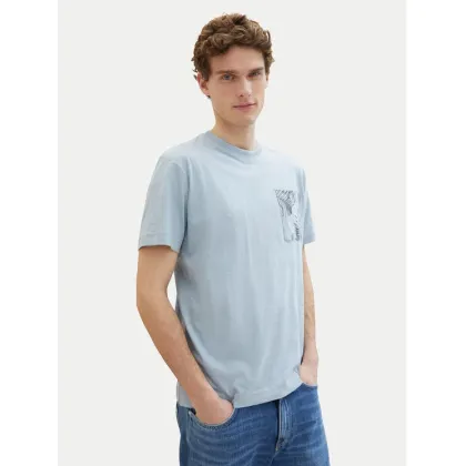 Zdjęcie Tom Tailor T-Shirt 1040945 Błękitny Regular Fit