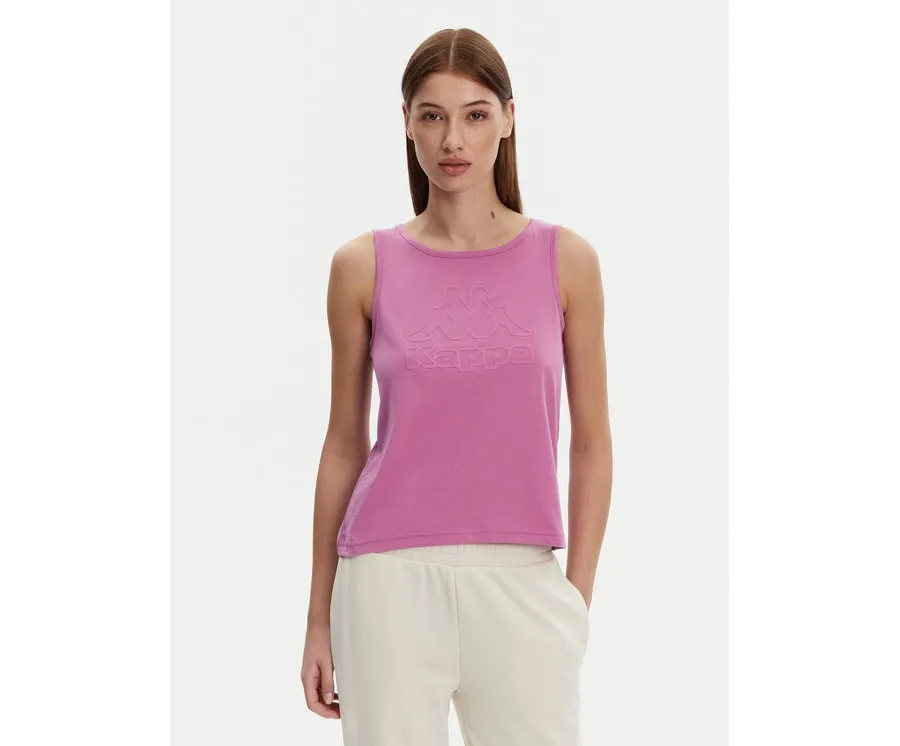 obrazek 1 Kappa Top Logo Gria 382129W Fioletowy Regular Fit