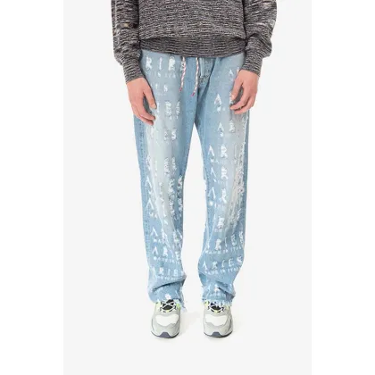 Zdjęcie Aries jeansy Destroyed Batten Jean męskie AR31300-BLUE