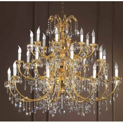 Zdjęcie Ekskluzywny żyrandol MER 818 do luksusowych wnętrz