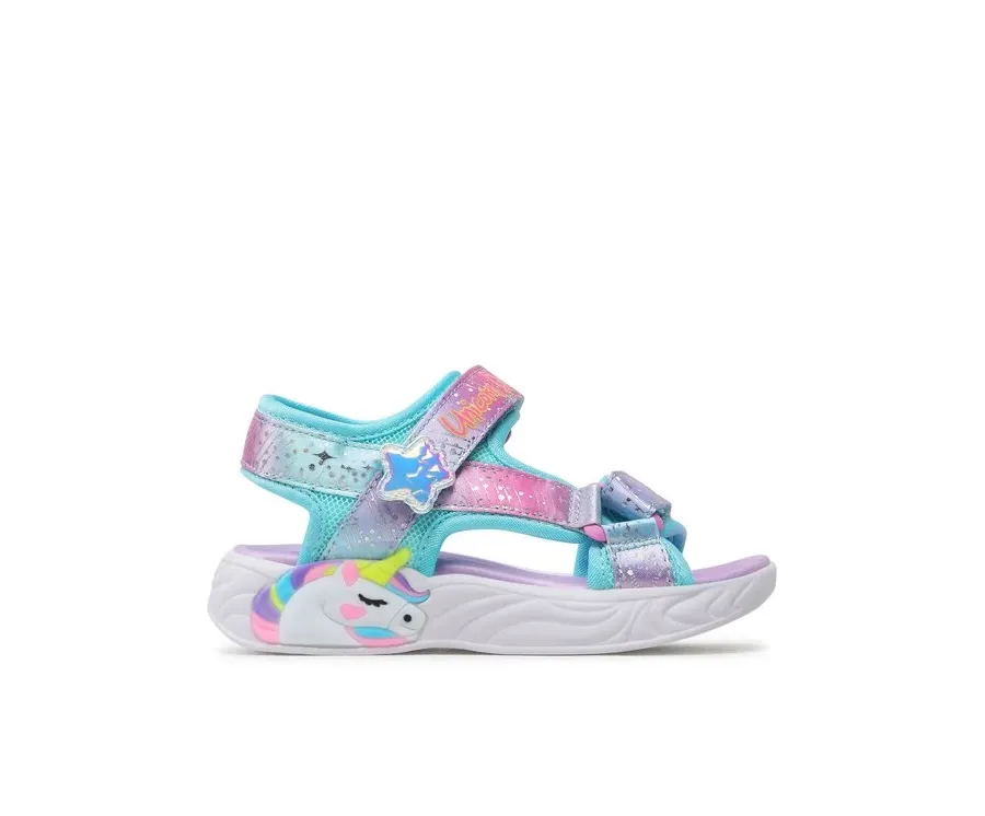 obrazek 1 Skechers Sandały Majestic Bliss 302682L/PRMT Kolorowy