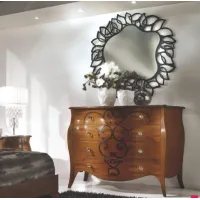 Picture Original Italian bedroom chest of drawers made of walnut
