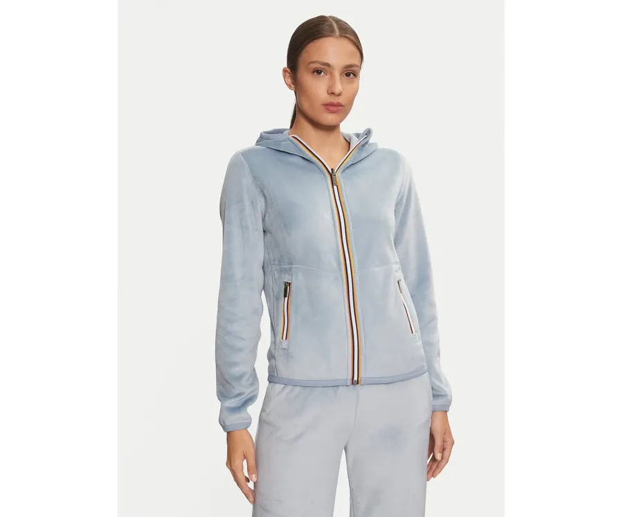 obrazek 1 K-Way Bluza Lily K8138NW Niebieski Relaxed Fit