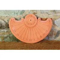 Picture Garden sundial made of clay - Fornace Masini