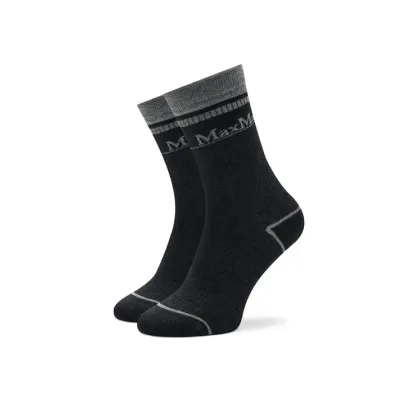 Zdjęcie Max Mara Leisure Skarpety wysokie damskie Gabarra 2426556018 Szary